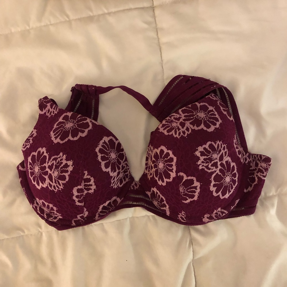 Floral Push Up Bra